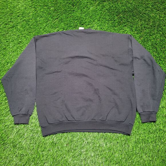 Vintage 90s Rainbow Rio Embroidered Sweatshirt Mens XL Boxy Fit Cropped Fit - Picture 3 of 9